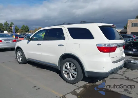 2011 Dodge Durango Crew from USA, damaged, VIN 1D4SD4GT0BC648317